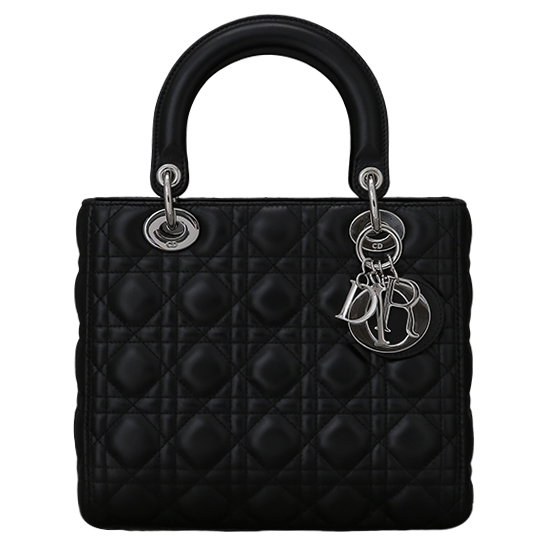 CHRISTIAN DIOR(USED)레이디 디올 까나쥬 블랙