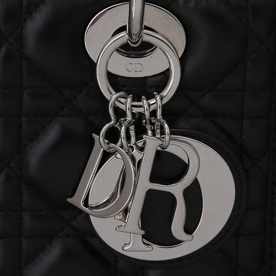 CHRISTIAN DIOR(USED)레이디 디올 까나쥬 블랙