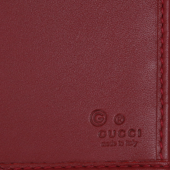 GUCCI(USED) 구찌 씨마 레더 플랩 장지갑