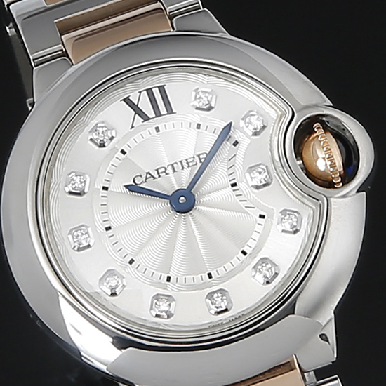 CARTIER(USED) 발롱블루 콤비 28