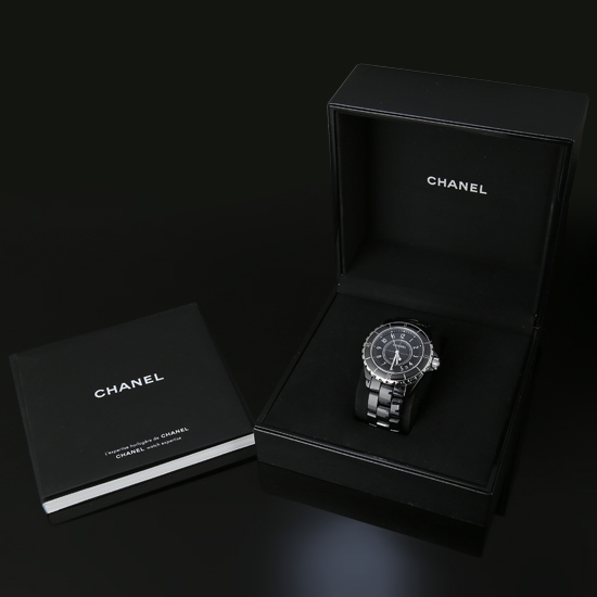 CHANEL(USED) 샤넬 J12 블랙 세라믹 H0685