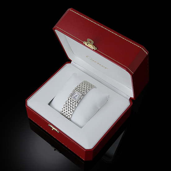 CARTIER(USED)루반 스틸 뱅글워치