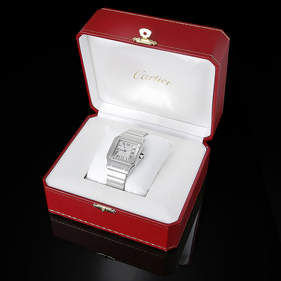 CARTIER(USED) 산토스 갈베 스틸 XL