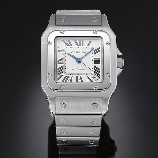 CARTIER(USED) 산토스 갈베 스틸 XL