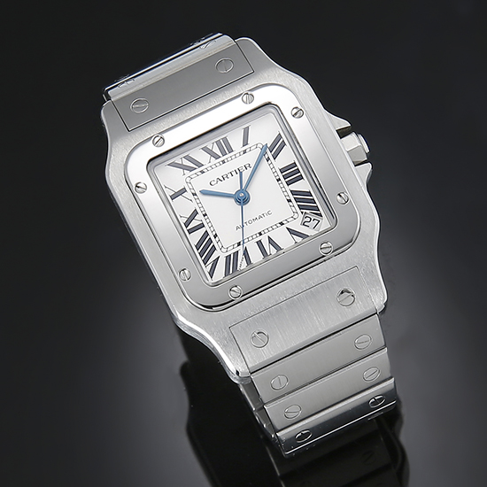 CARTIER(USED) 산토스 갈베 스틸 XL