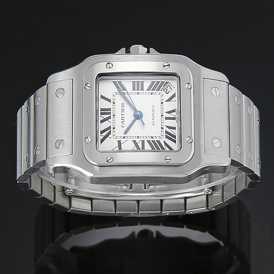 CARTIER(USED) 산토스 갈베 스틸 XL