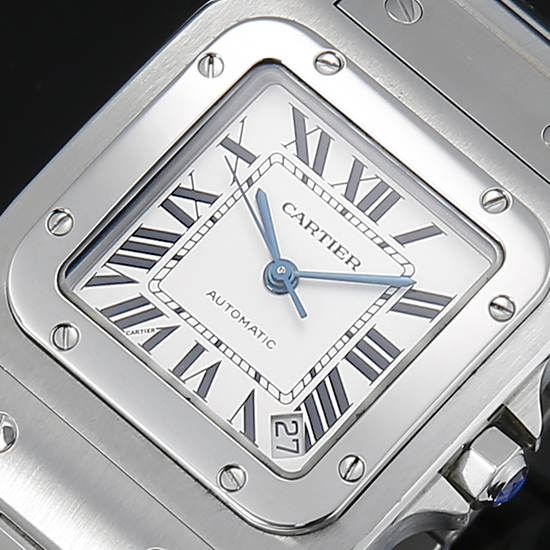 CARTIER(USED) 산토스 갈베 스틸 XL