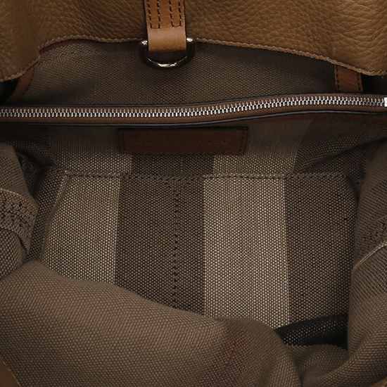 BURBERRY(USED)애쉬비 캔버스 체크 호보백