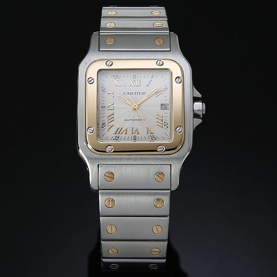 CARTIER(USED) 산토스 갈베 콤비 라지