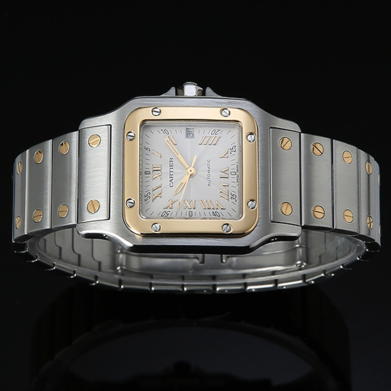 CARTIER(USED) 산토스 갈베 콤비 라지