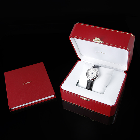 CARTIER(USED) 발롱블루 스틸 33 레이디 오토