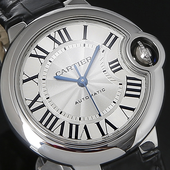 CARTIER(USED) 발롱블루 스틸 33 레이디 오토