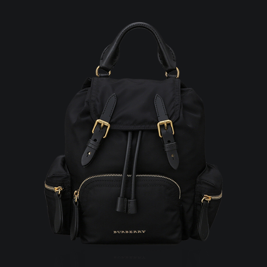 BURBERRY(USED)패브릭 블랙 백팩