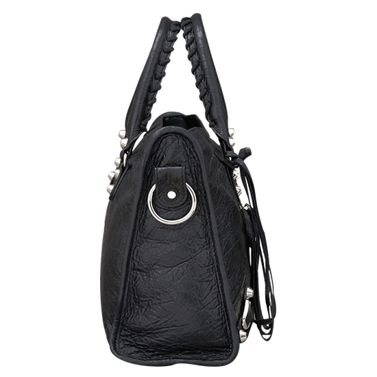 BALENCIAGA(USED)클래식 시티백 블랙 스몰