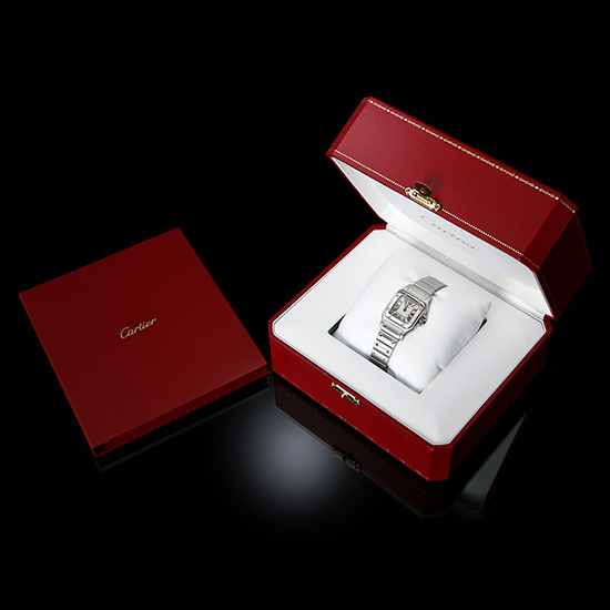 CARTIER(USED) 산토스 갈베 스틸 스몰