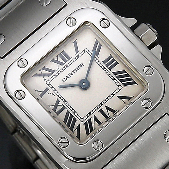 CARTIER(USED) 산토스 갈베 스틸 스몰