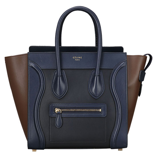 CELINE(USED)러기지 스몰 투톤