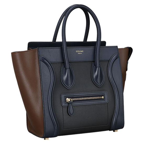 CELINE(USED)러기지 스몰 투톤