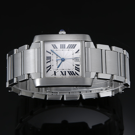 CARTIER(USED) 탱크 프랑세스 스틸 L