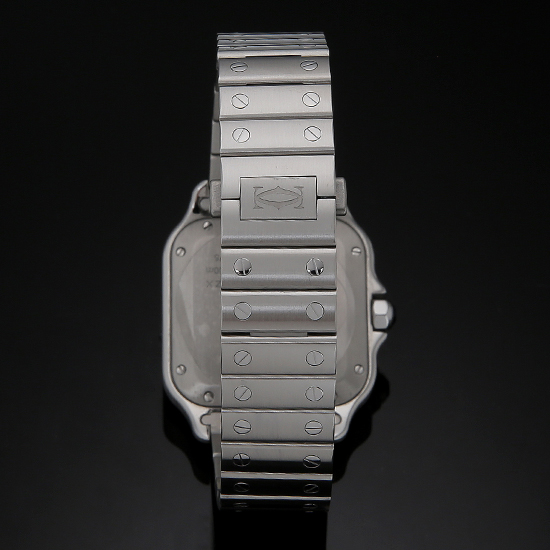 CARTIER(USED)뉴 산토스 갈베 스틸 M