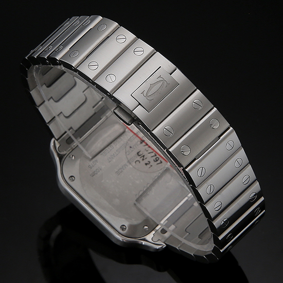 CARTIER(USED)뉴 산토스 갈베 스틸 M