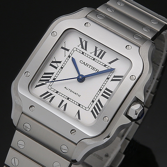 CARTIER(USED)뉴 산토스 갈베 스틸 M