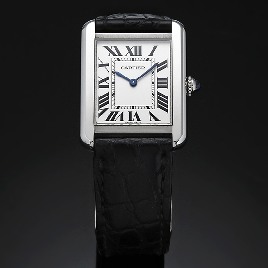 CARTIER(USED)탱크솔로 스틸 스몰