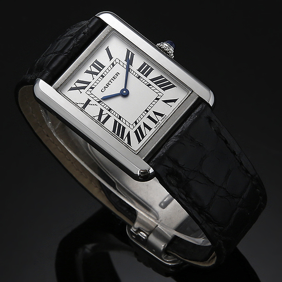 CARTIER(USED)탱크솔로 스틸 스몰
