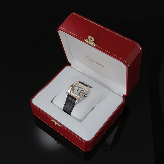 CARTIER(USED)산토스100 콤비 L