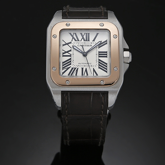 CARTIER(USED)산토스100 콤비 L