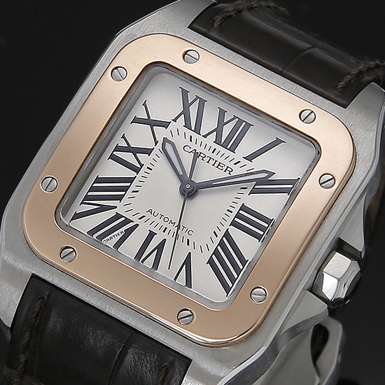 CARTIER(USED)산토스100 콤비 L