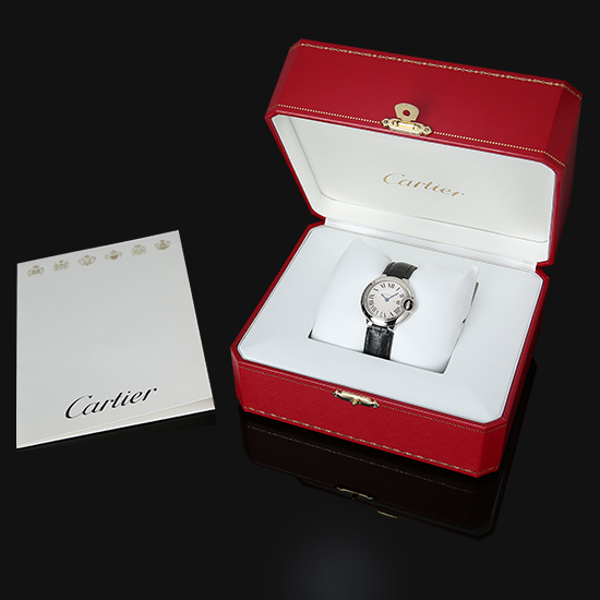 CARTIER(USED) 발롱블루 스틸 28