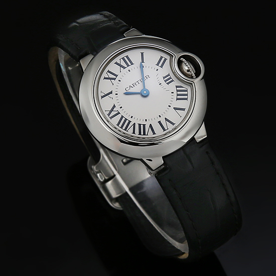 CARTIER(USED) 발롱블루 스틸 28