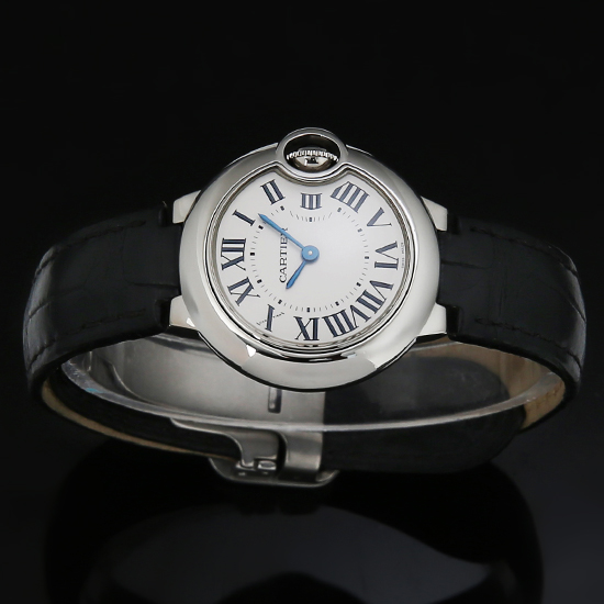 CARTIER(USED) 발롱블루 스틸 28