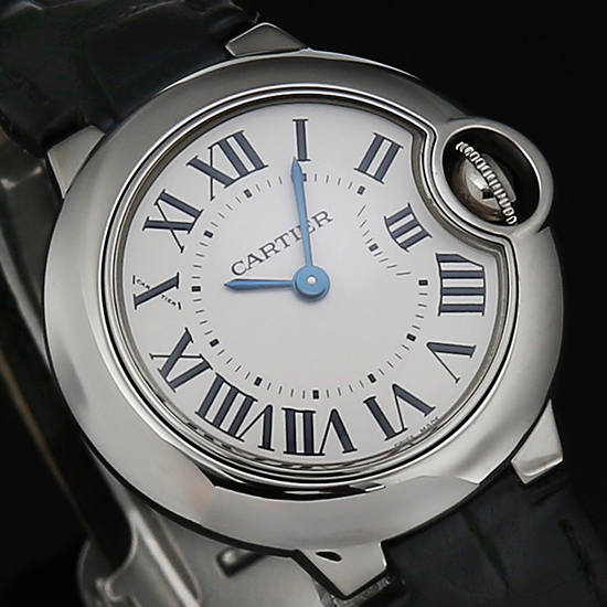 CARTIER(USED) 발롱블루 스틸 28