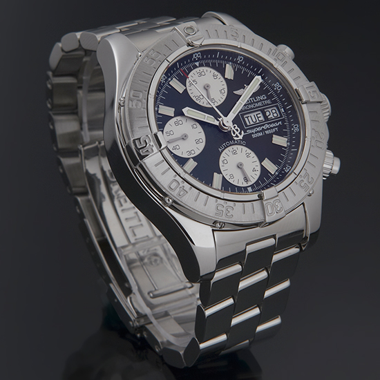 BREITLING(USED) 에어로마린 슈퍼오션 크르노