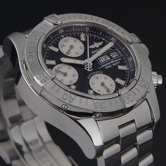 BREITLING(USED) 에어로마린 슈퍼오션 크르노