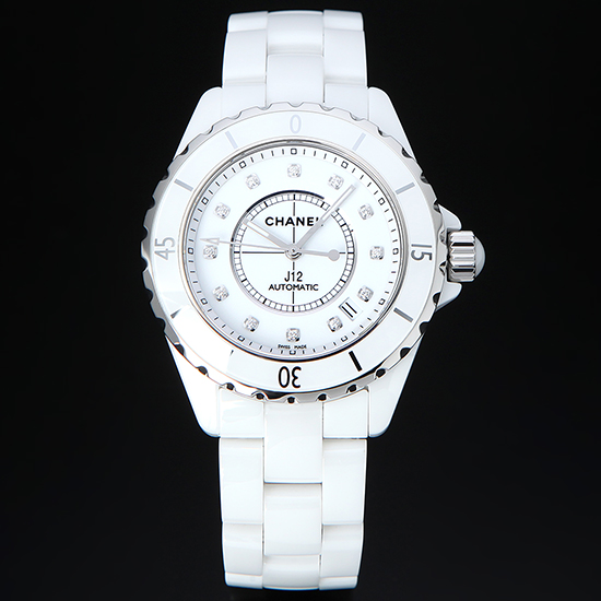CHANEL(USED) 샤넬 J12 화이트 세라믹 오토