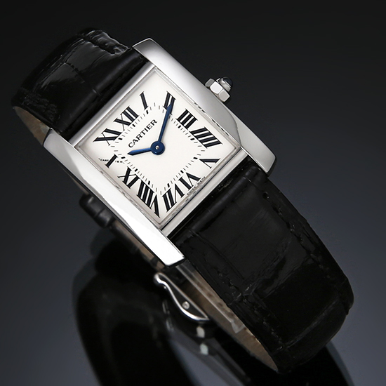 CARTIER(USED) 탱크 프랑세스 스몰 WG