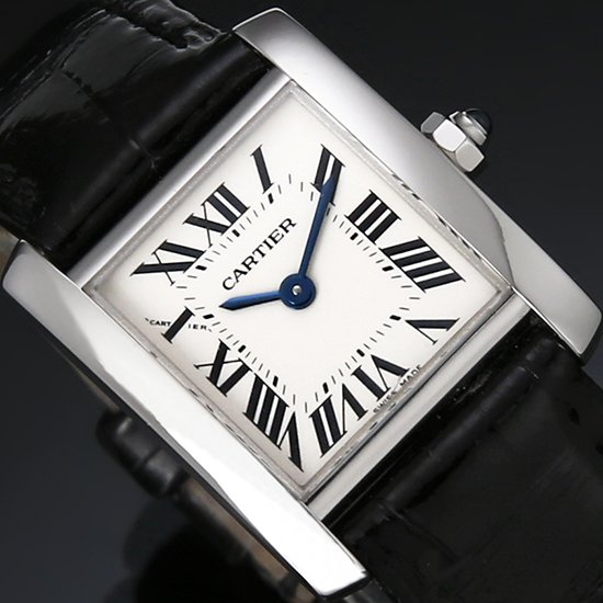CARTIER(USED) 탱크 프랑세스 스몰 WG