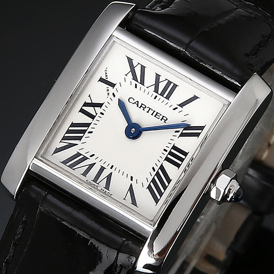 CARTIER(USED) 탱크 프랑세스 스몰 WG