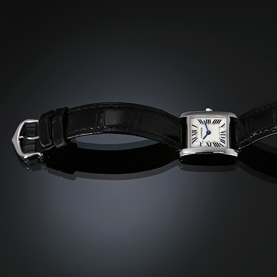 CARTIER(USED) 탱크 프랑세스 스몰 WG