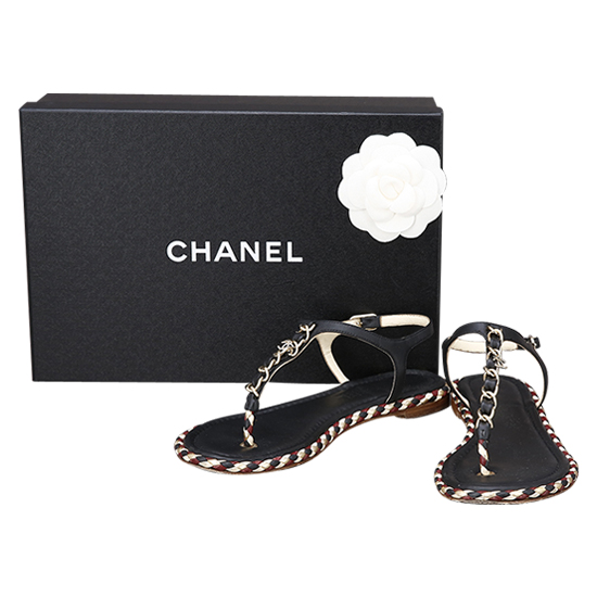CHANEL(USED) 샤넬 조리 샌들