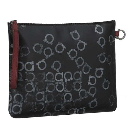 FERRAGAMO(USED)간치니 클러치백