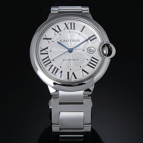 CARTIER(USED) 발롱블루 스틸 42 오토
