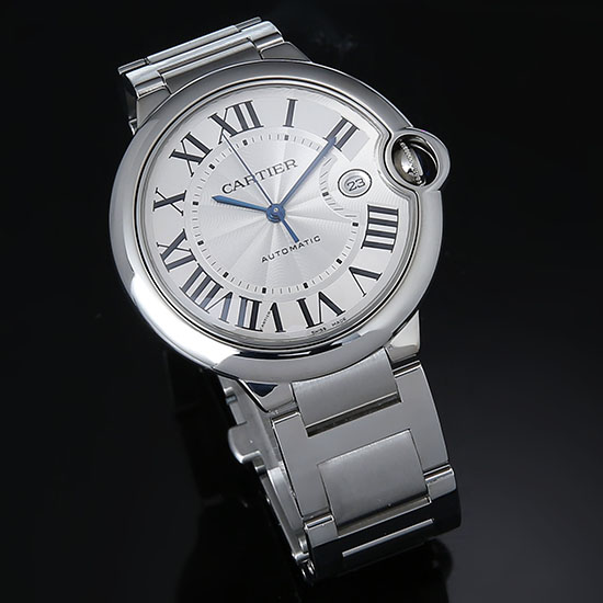 CARTIER(USED) 발롱블루 스틸 42 오토