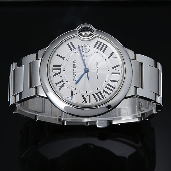 CARTIER(USED) 발롱블루 스틸 42 오토