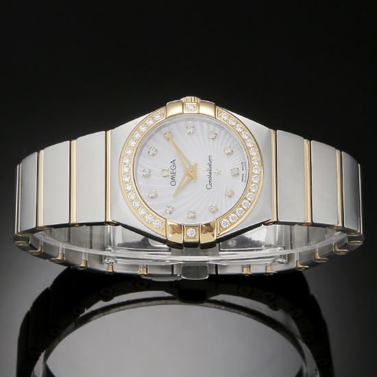 OMEGA(USED)뉴 컨스틸레이션 다이아베젤