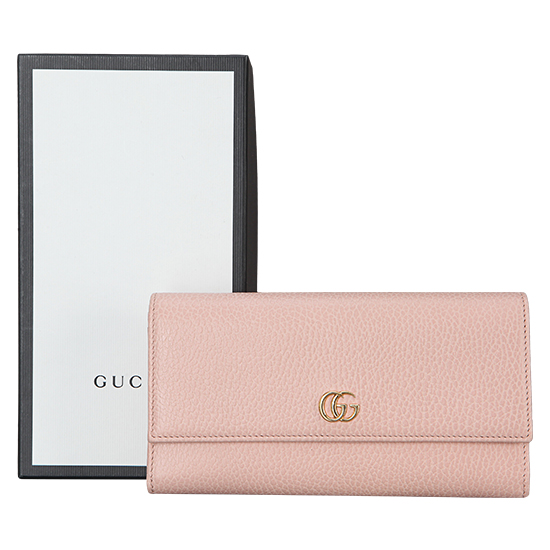 GUCCI(USED) 구찌 마몽트 플랩 장지갑