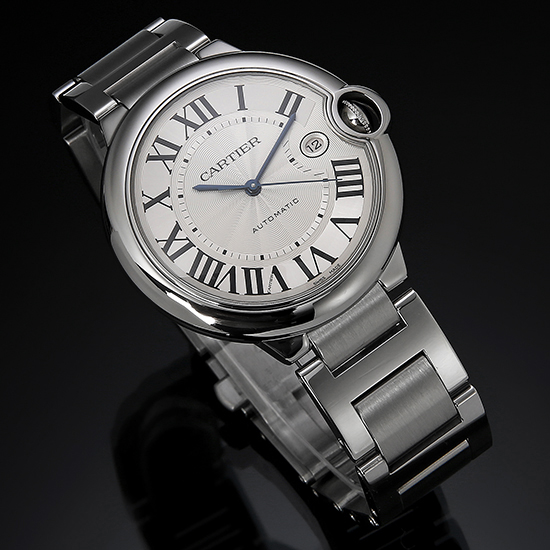 CARTIER(USED)발롱블루 스틸 42